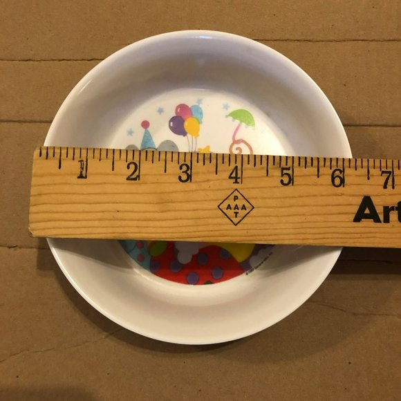 SiLite Melamine General Mills Circus Clowns Bowl 1987 Vtg Childs Bowl - Picture 5 of 5